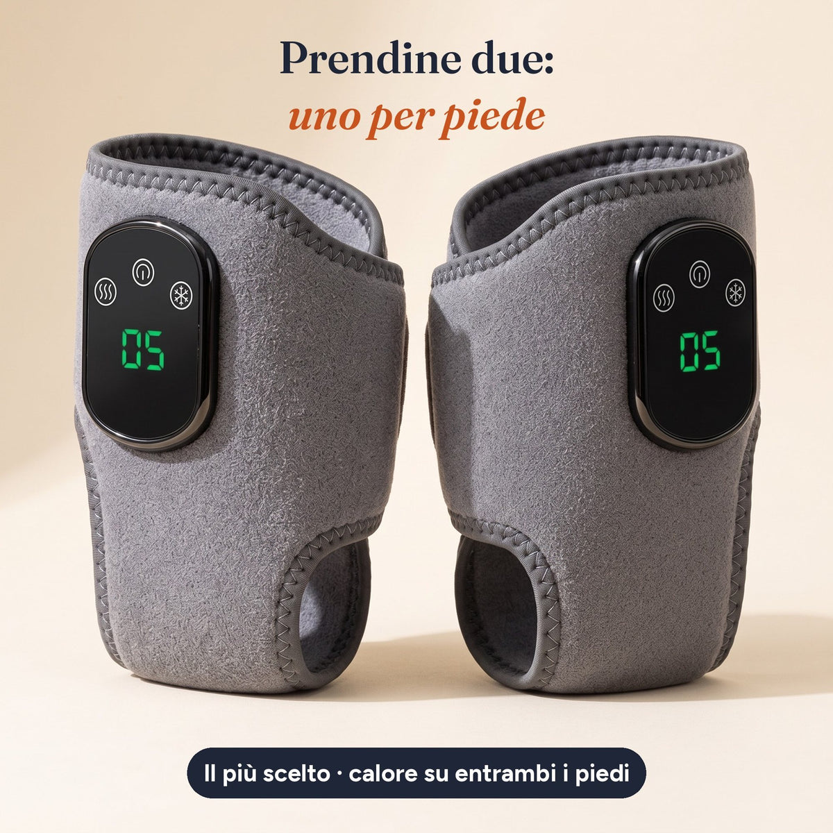 Due fasce Focolea, una per piede